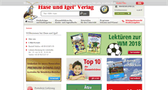 Desktop Screenshot of hase-und-igel.de